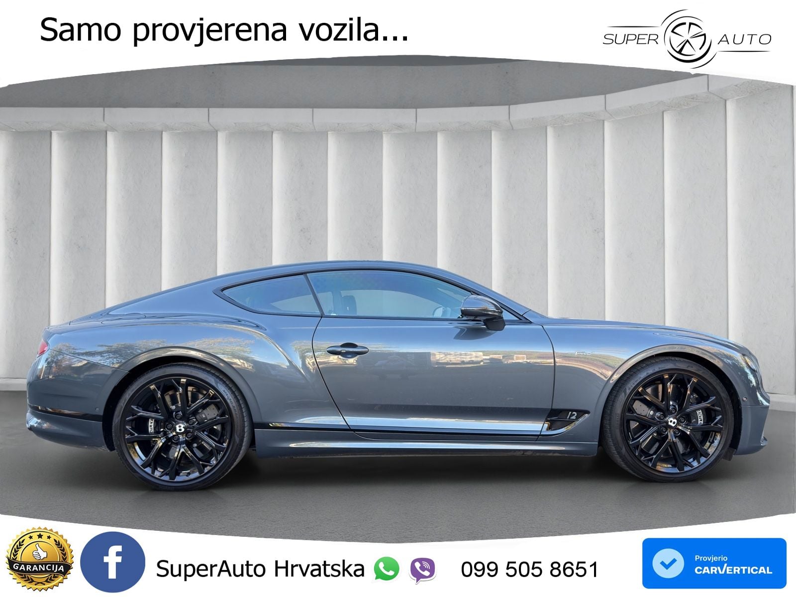 Bentley Continental GT III Speed 6.0 TSI W12 (659 KS) AWD DCT LED+GR SJED+ACC