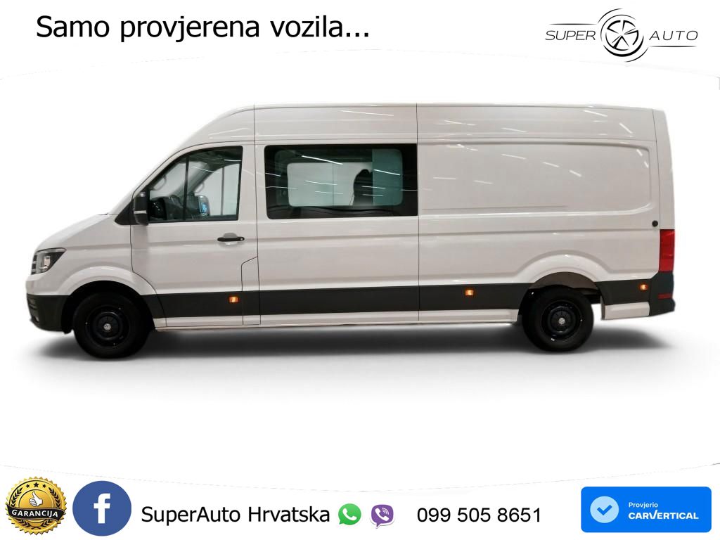 Volkswagen Crafter Kasten langer Radstand 2.0 TDI Rear View 177 KS