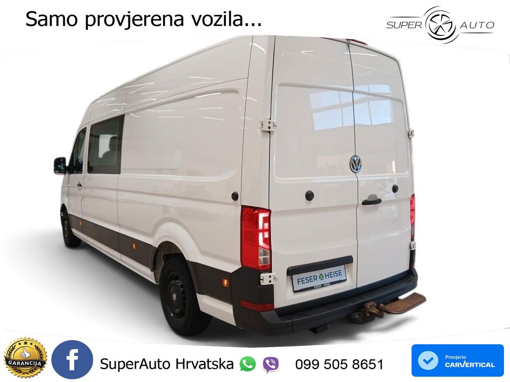 Volkswagen Crafter Kasten langer Radstand 2.0 TDI Rear View 177 KS