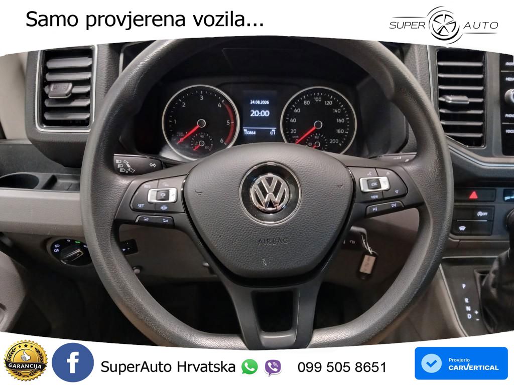 Volkswagen Crafter Kasten langer Radstand 2.0 TDI Rear View 177 KS