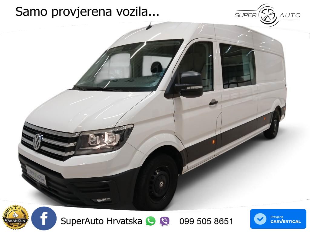 Volkswagen Crafter Kasten langer Radstand 2.0 TDI Rear View 177 KS