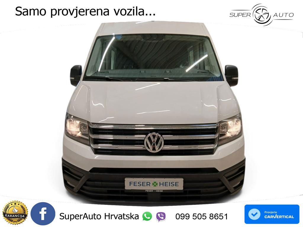 Volkswagen Crafter Kasten langer Radstand 2.0 TDI Rear View 177 KS