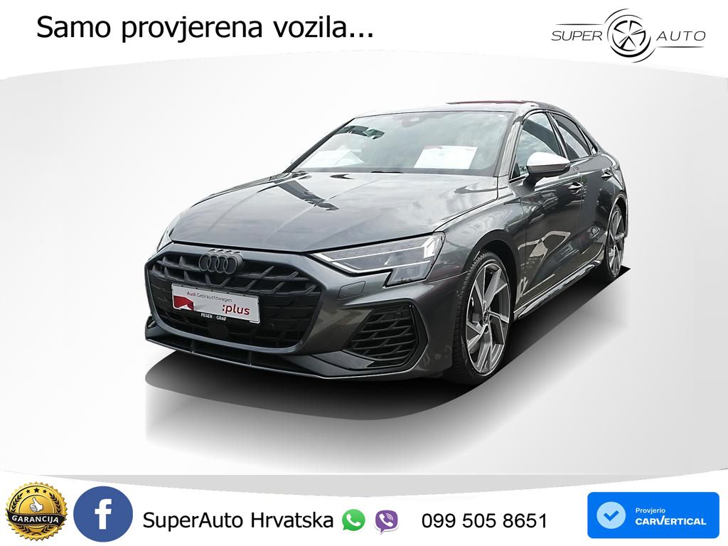 Audi S3 Limuzina 2.0 TFSI (333 KS) quattro S tronic LED+GR SJED+ACC
