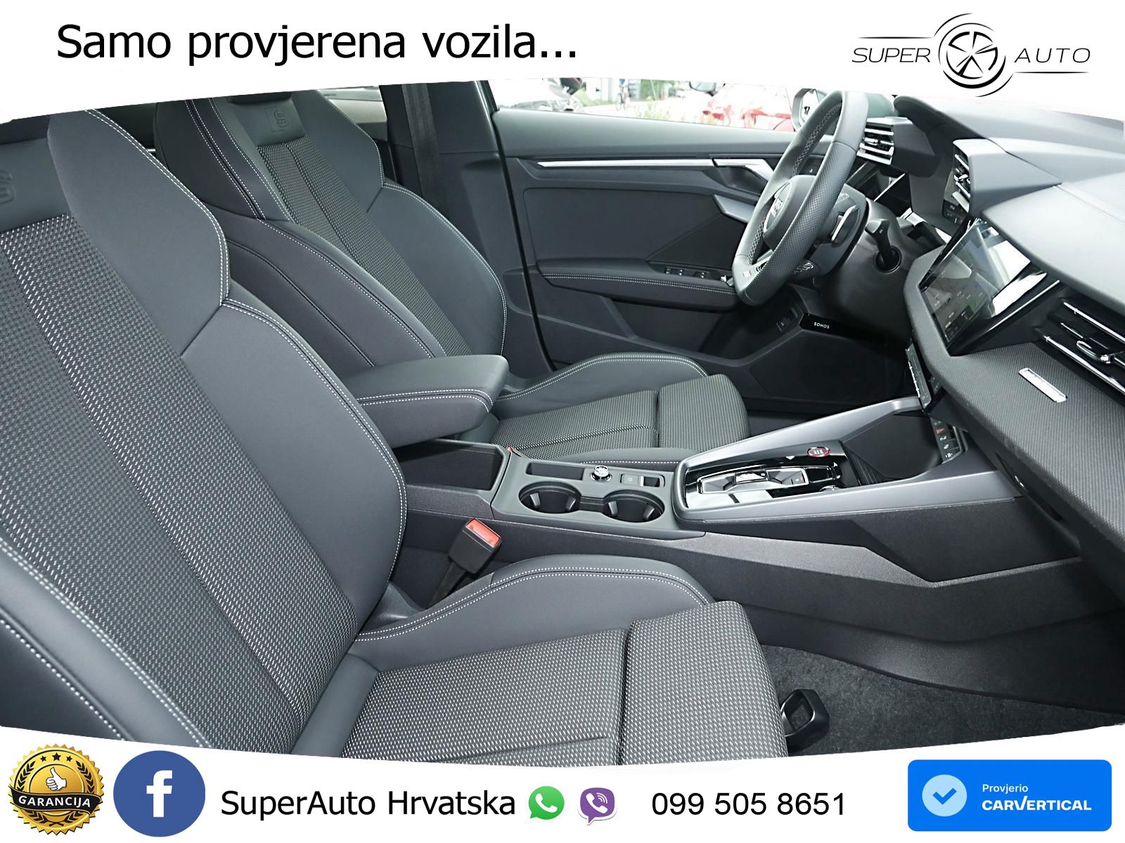 Audi S3 Limuzina 2.0 TFSI (333 KS) quattro S tronic LED+GR SJED+ACC