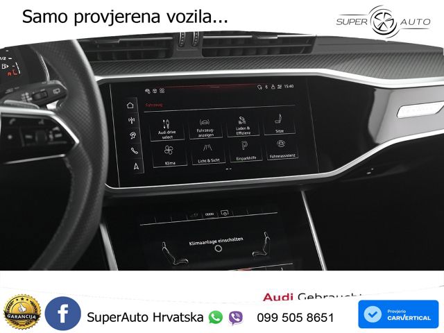 Audi A6 55 TFSIe (367 KS) quattro ultra S tronic S line MATRIX+GR SJED+KAM