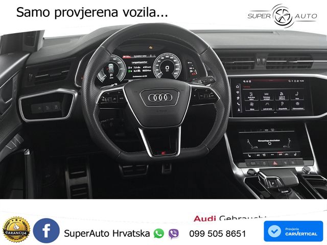Audi A6 55 TFSIe (367 KS) quattro ultra S tronic S line MATRIX+GR SJED+KAM