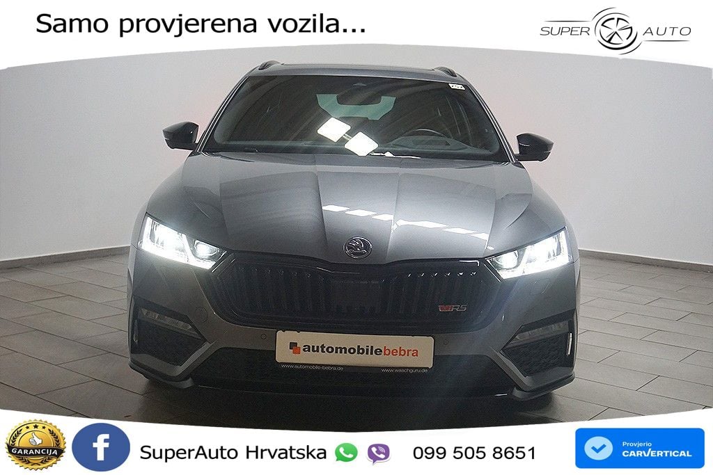 Škoda Octavia Combi RS 2.0 TDI (200 KS) 4x4 DSG LED+GR SJED+ACC