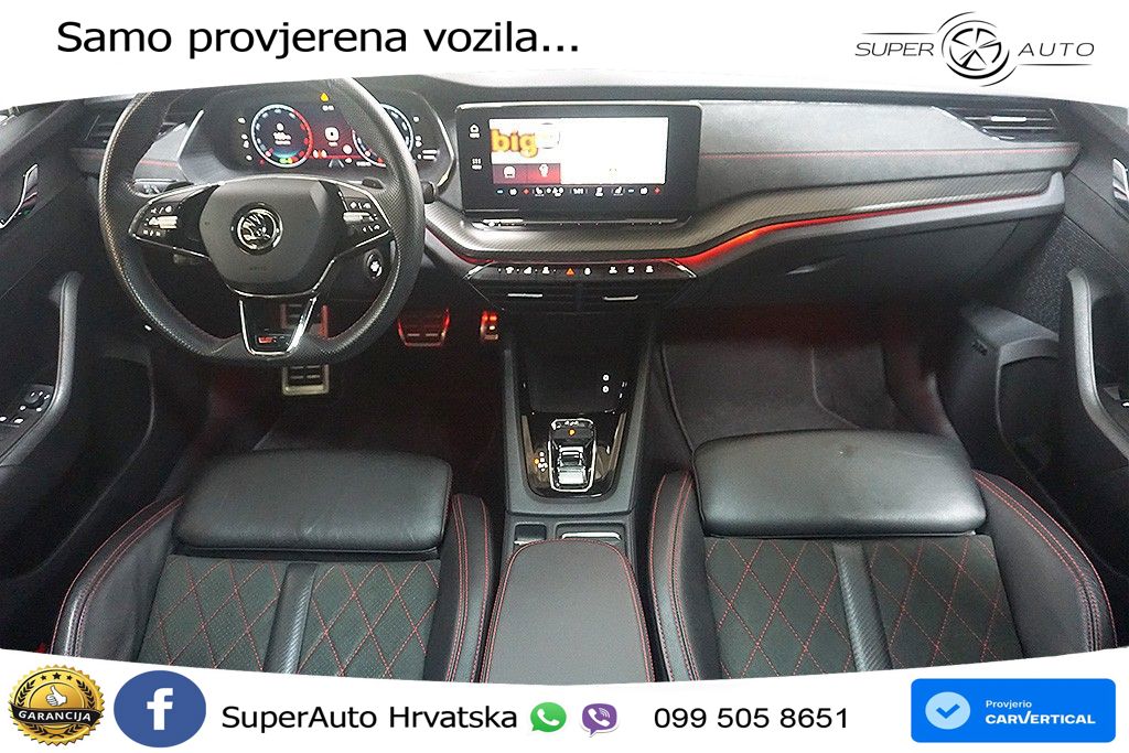 Škoda Octavia Combi RS 2.0 TDI (200 KS) 4x4 DSG LED+GR SJED+ACC