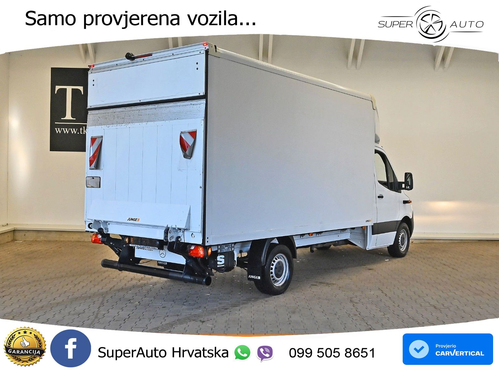 Mercedes-Benz Sprinter 317 CDI Maxi Koffer Dachspoiler LBW A/C 170 KS