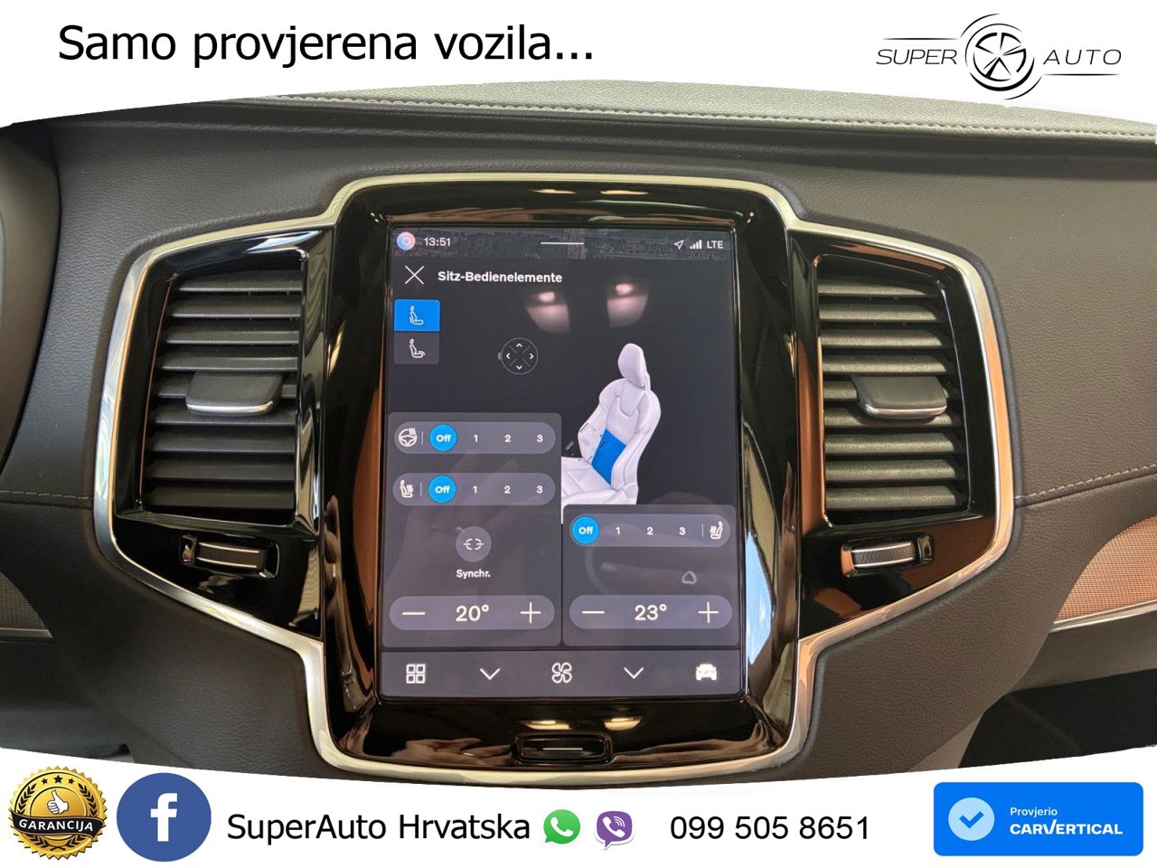 Volvo XC90 2.0 T8 AWD Automatic ACC+HEAD+4xGR SJED+360+PANO