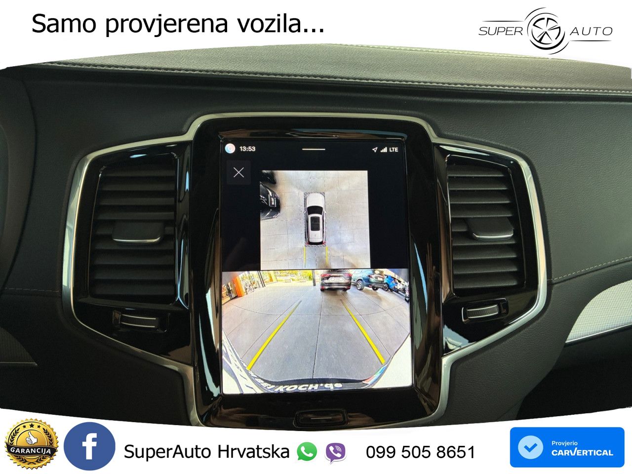 Volvo XC90 2.0 T8 AWD Automatic ACC+HEAD+4xGR SJED+360+PANO
