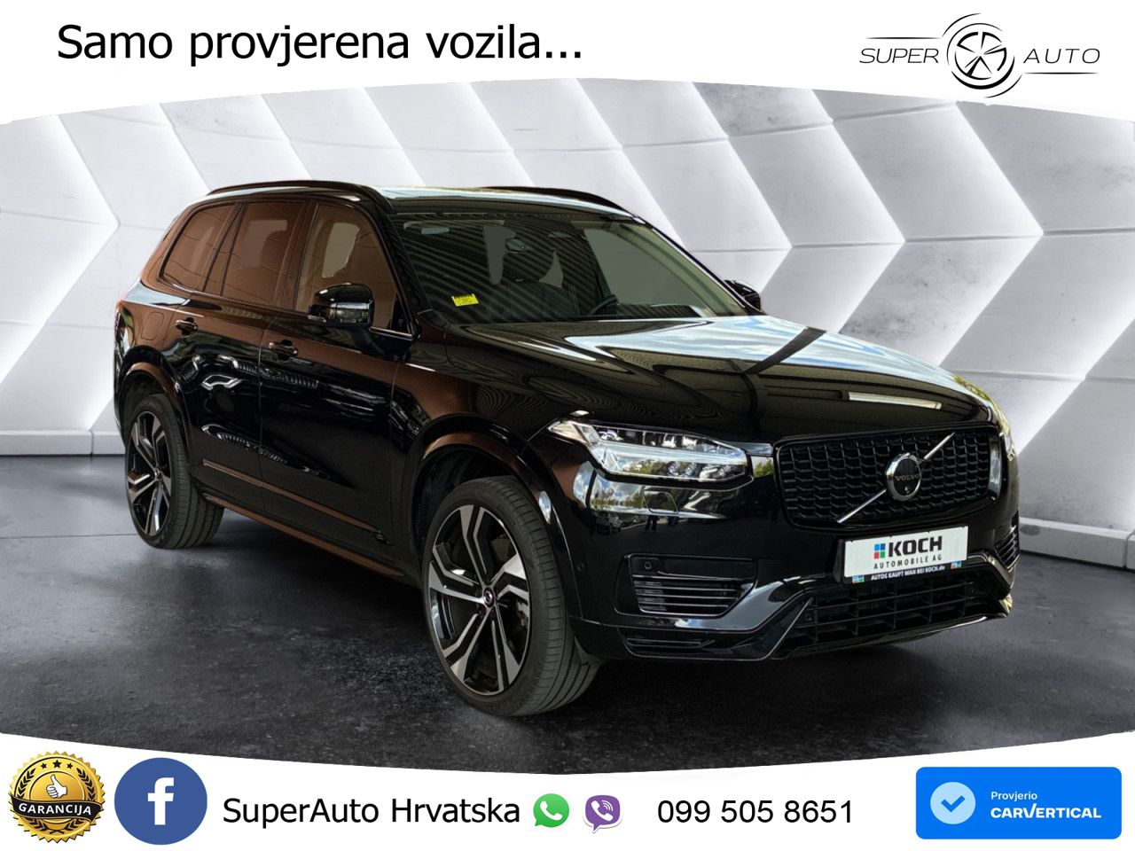 Volvo XC90 2.0 T8 AWD Automatic ACC+HEAD+4xGR SJED+360+PANO