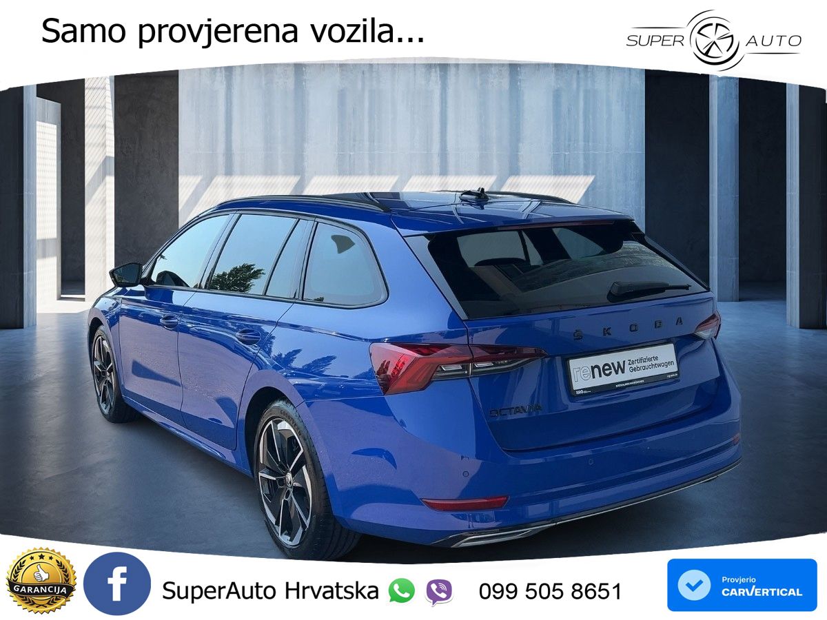 Škoda Octavia Combi 2.0 TDI (150 KS) DSG SportLine