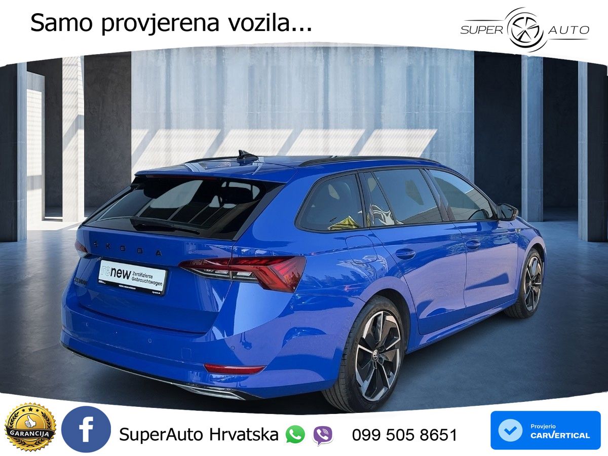 Škoda Octavia Combi 2.0 TDI (150 KS) DSG SportLine