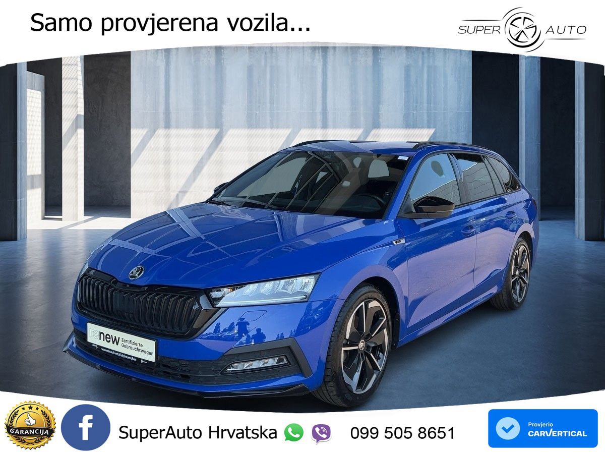 Škoda Octavia Combi 2.0 TDI (150 KS) DSG SportLine