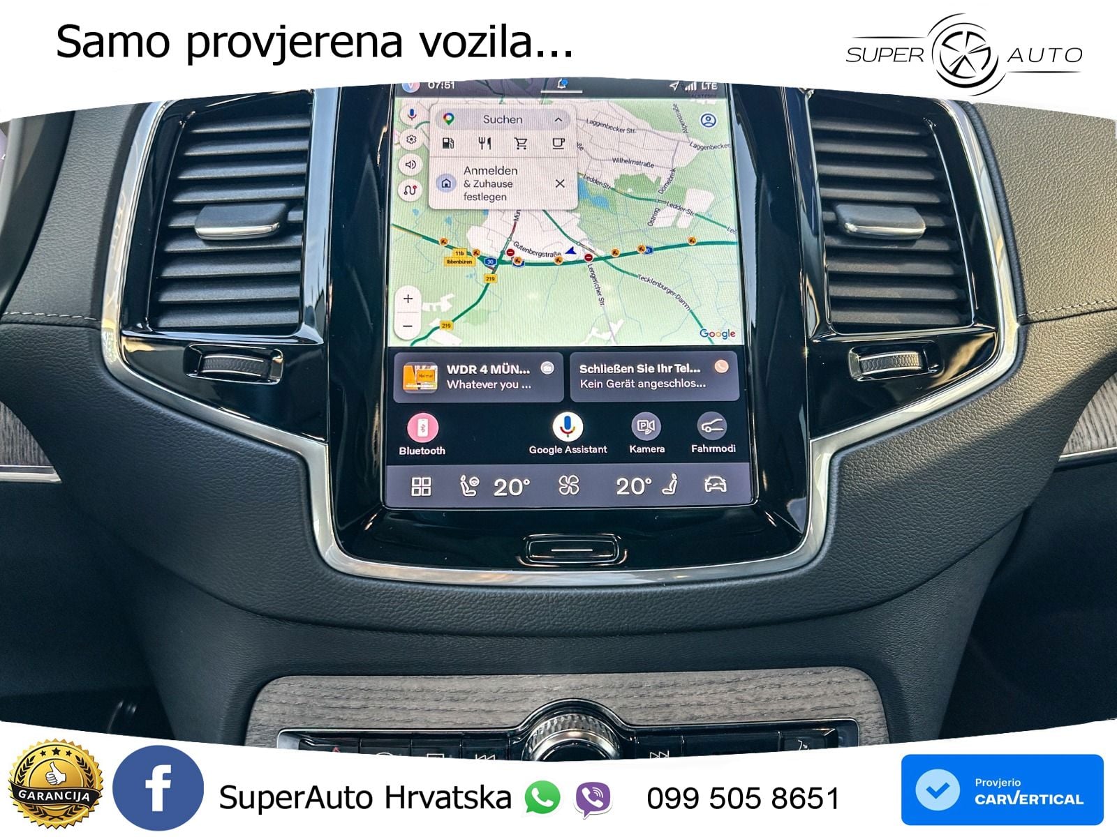 Volvo XC90 2.0 B5 Diesel AWD Automatic ACC+HEAD+4xGR SJED+360+PANO