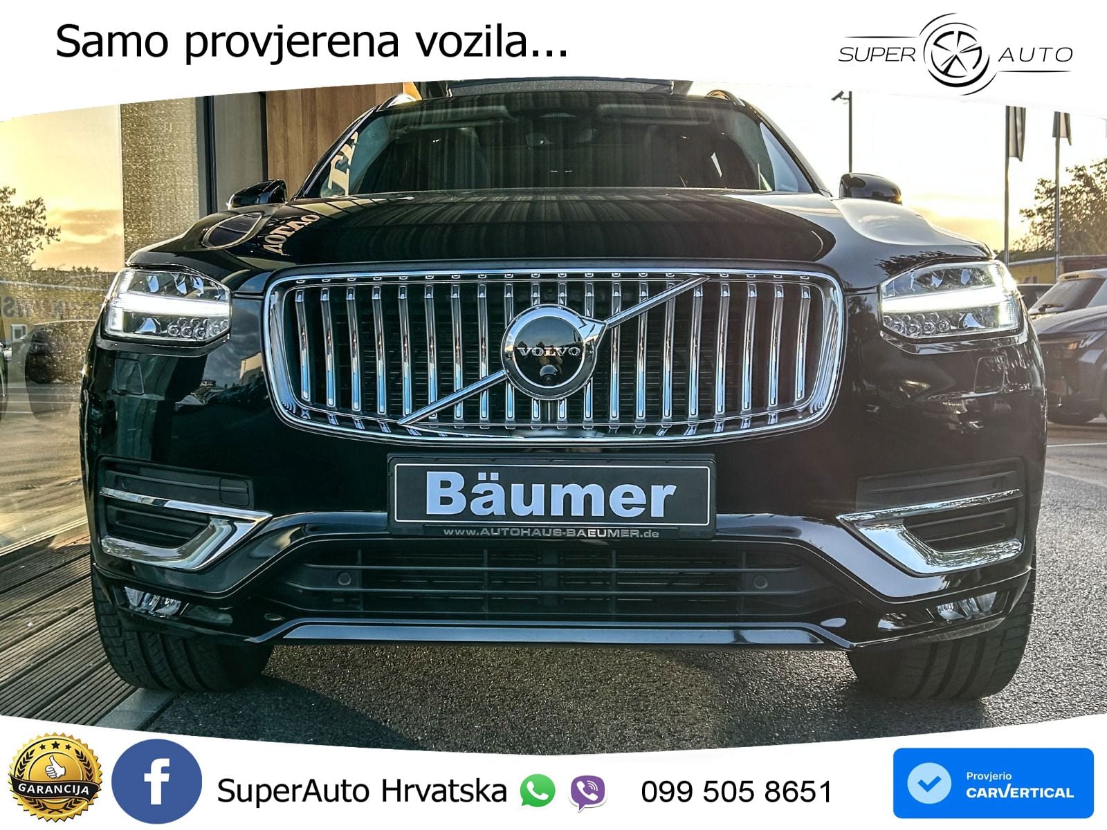 Volvo XC90 2.0 B5 Diesel AWD Automatic ACC+HEAD+4xGR SJED+360+PANO