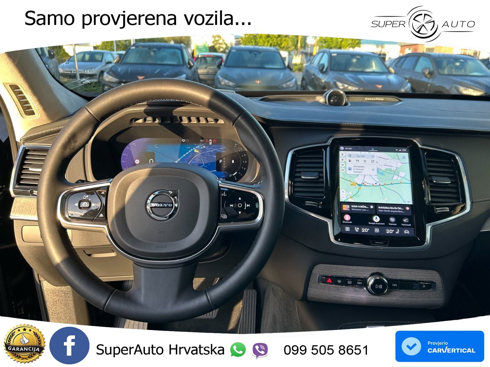 Volvo XC90 2.0 B5 Diesel AWD Automatic ACC+HEAD+4xGR SJED+360+PANO