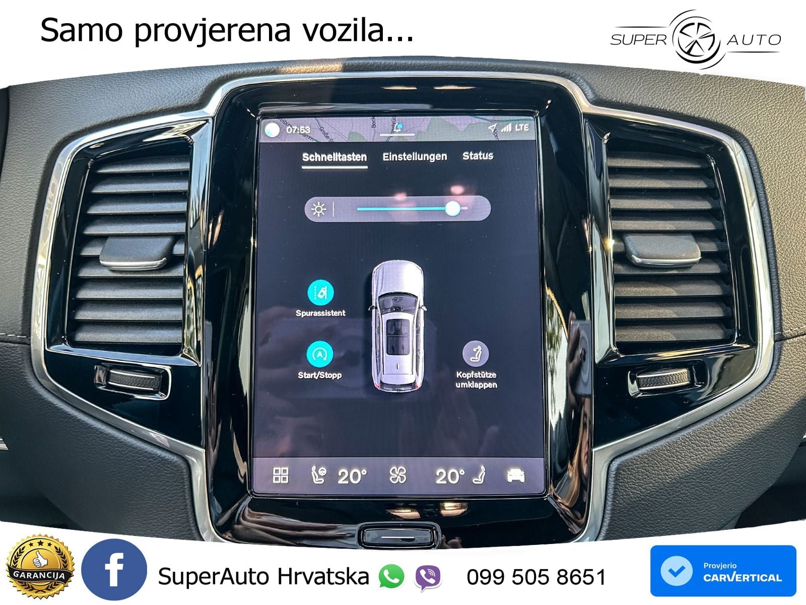 Volvo XC90 2.0 B5 Diesel AWD Automatic ACC+HEAD+4xGR SJED+360+PANO