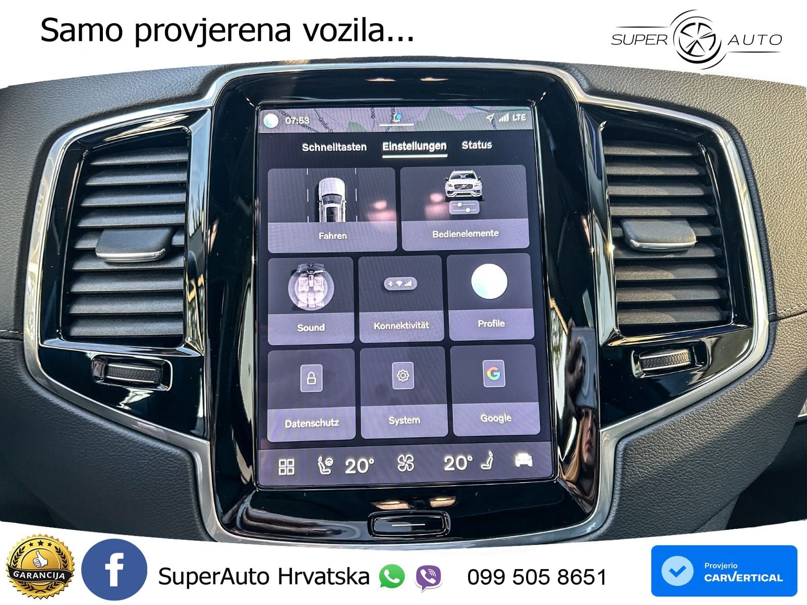Volvo XC90 2.0 B5 Diesel AWD Automatic ACC+HEAD+4xGR SJED+360+PANO