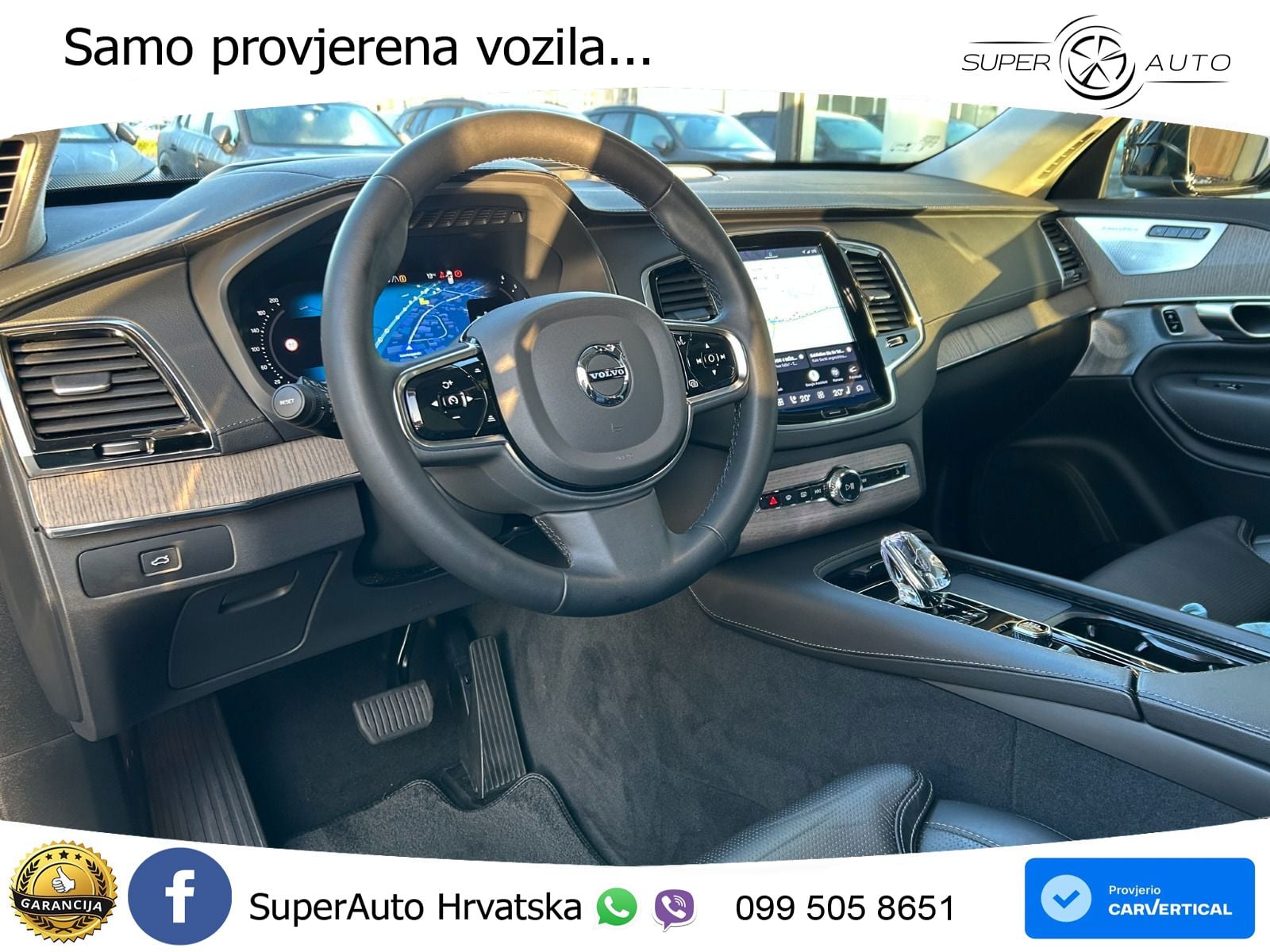 Volvo XC90 2.0 B5 Diesel AWD Automatic ACC+HEAD+4xGR SJED+360+PANO