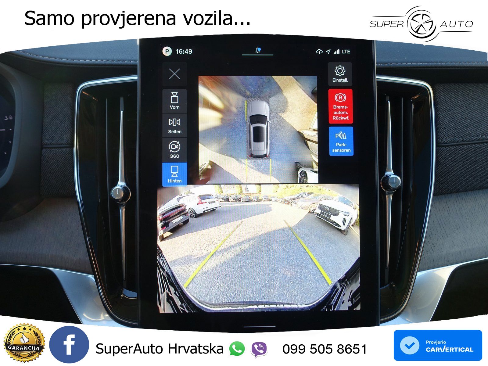 Volvo XC90 2.0 T8 AWD Automatic ACC+HEAD+4xGR SJED+360+PANO