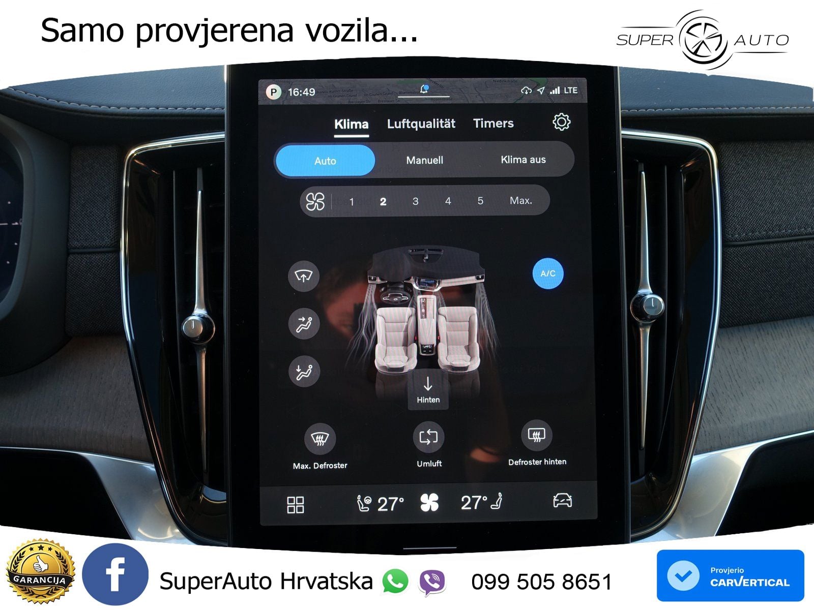 Volvo XC90 2.0 T8 AWD Automatic ACC+HEAD+4xGR SJED+360+PANO