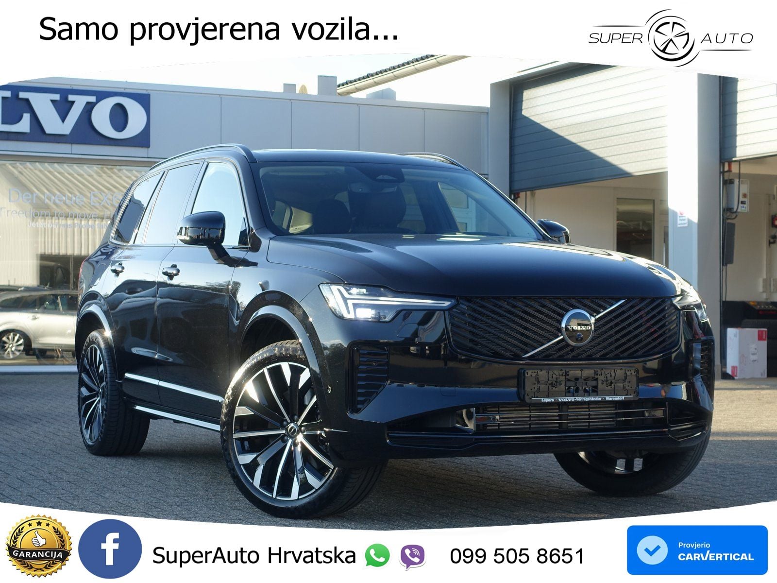 Volvo XC90 2.0 T8 AWD Automatic ACC+HEAD+4xGR SJED+360+PANO