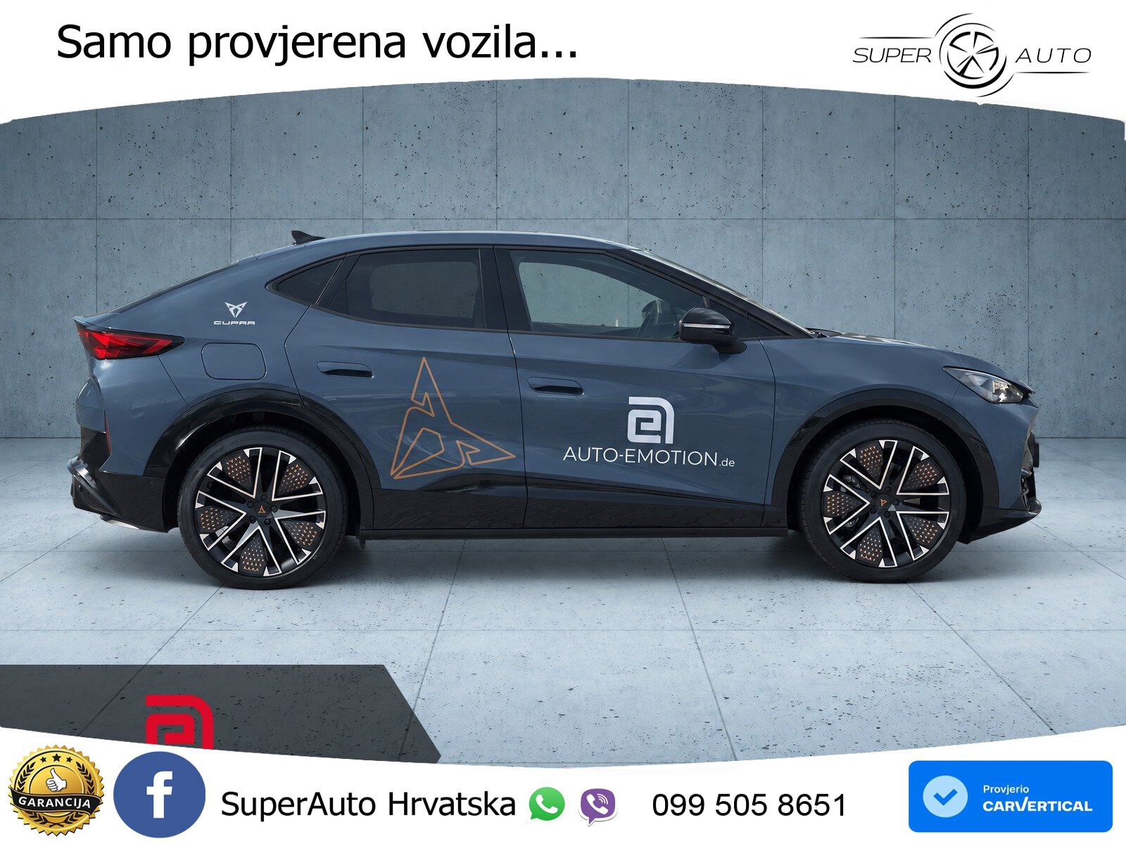 Cupra Tavascan 82 kWh (286 KS) LED+GR SJED+ACC