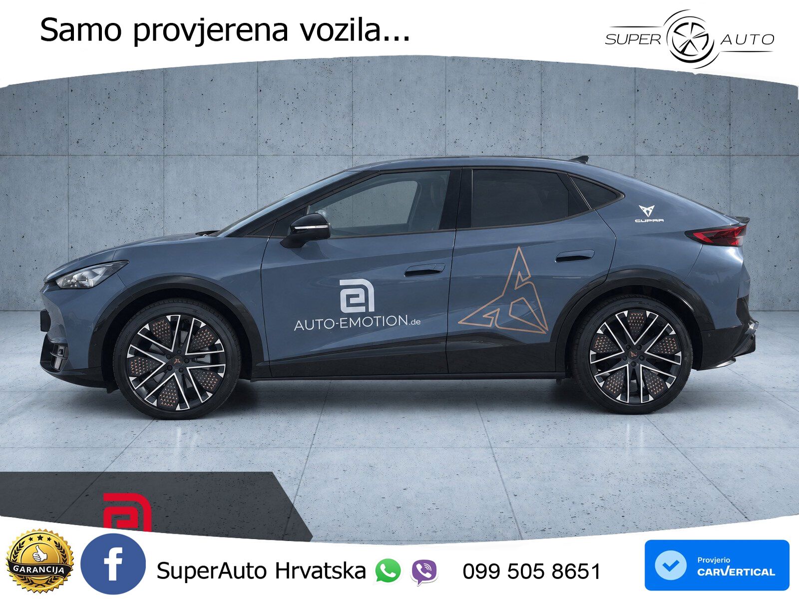 Cupra Tavascan 82 kWh (286 KS) LED+GR SJED+ACC