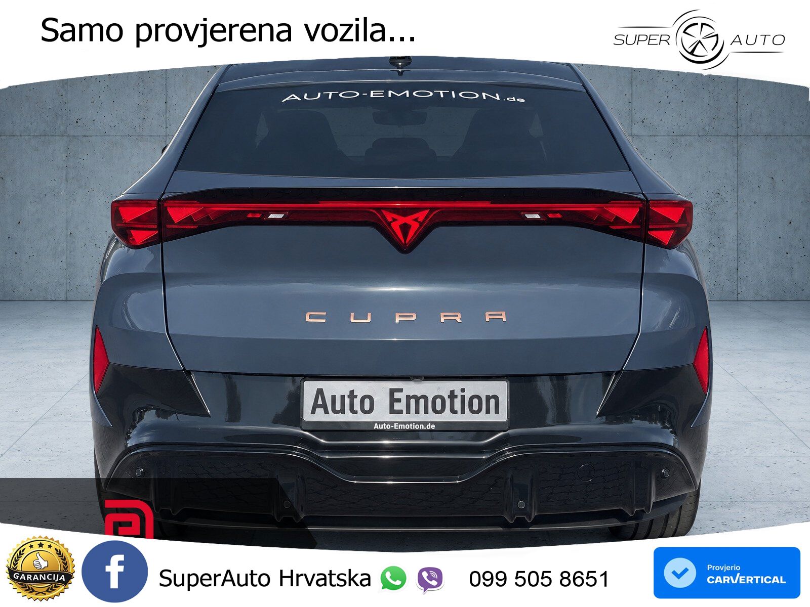 Cupra Tavascan 82 kWh (286 KS) LED+GR SJED+ACC