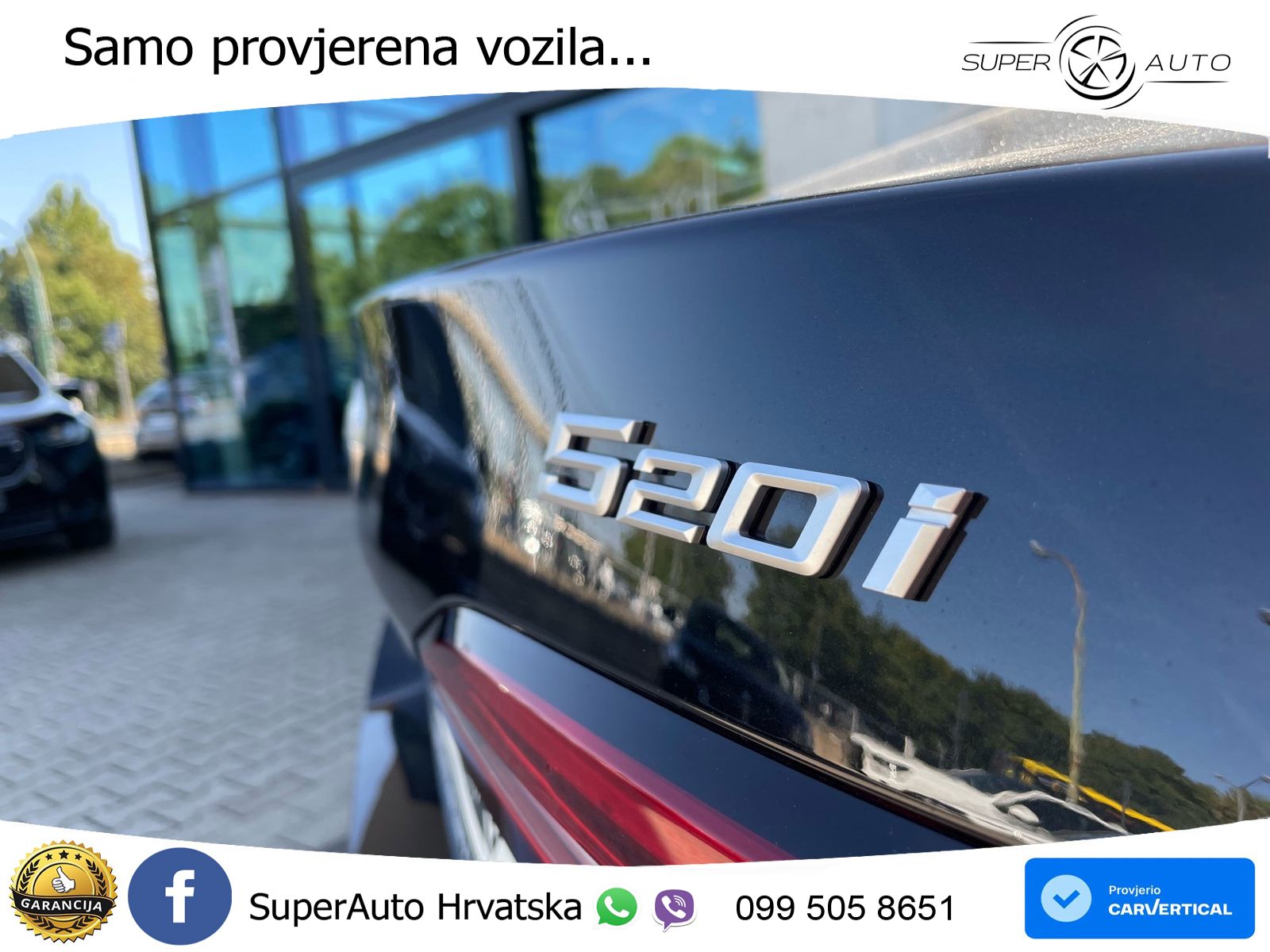 BMW 520i (208 KS) Steptronic M Sport ACC+HEAD+4xGR SJED+360+PANO