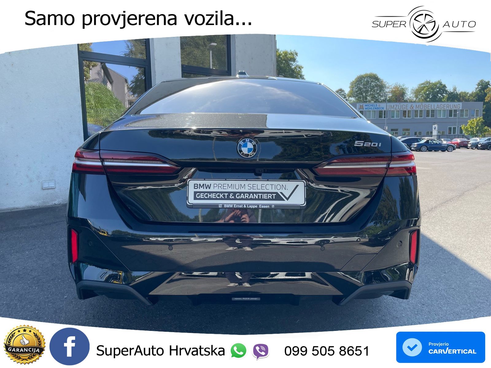 BMW 520i (208 KS) Steptronic M Sport ACC+HEAD+4xGR SJED+360+PANO