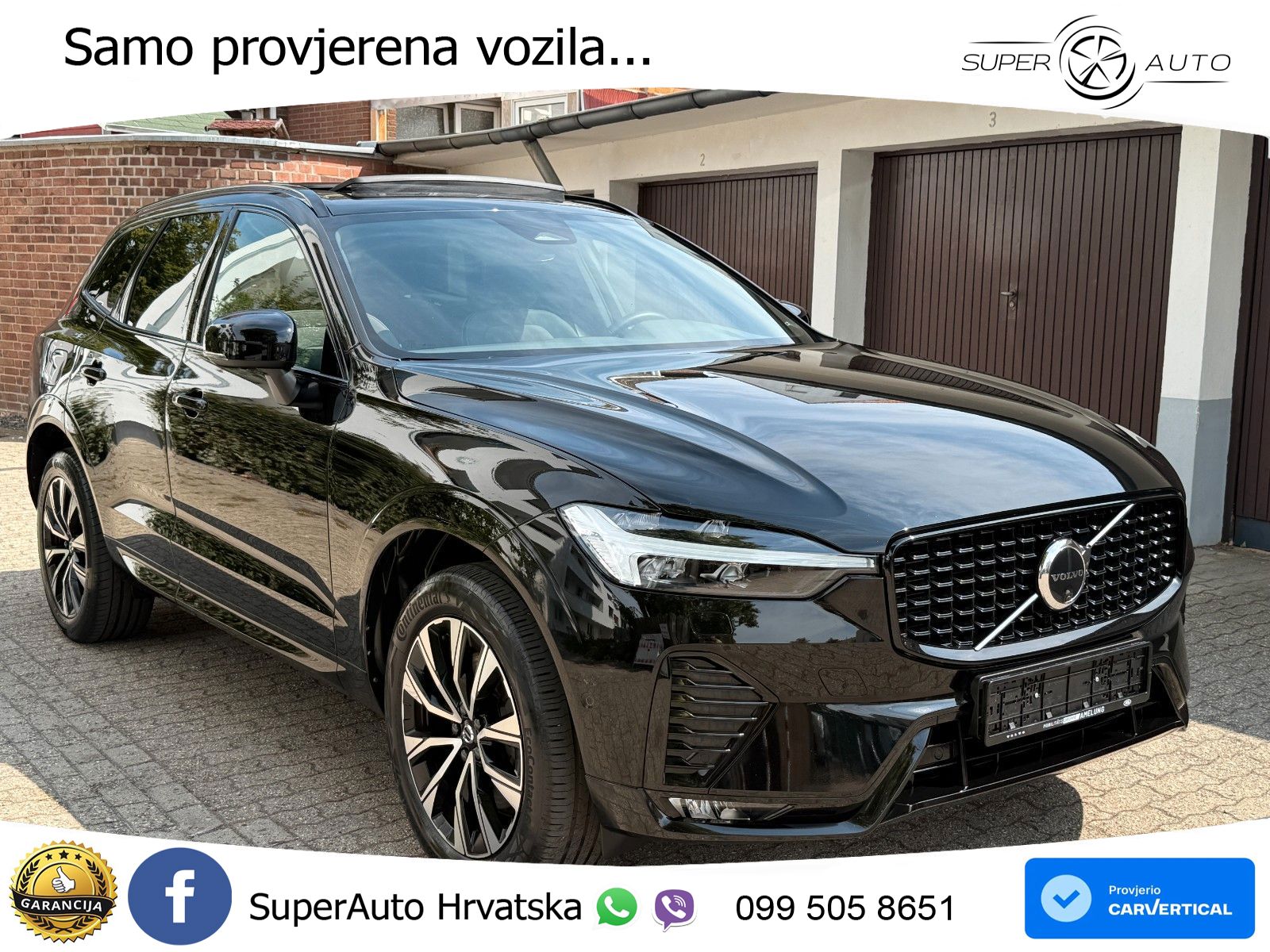 Volvo XC60 B4 Diesel AWD Geartronic ACC+GR SJED+360+PANO