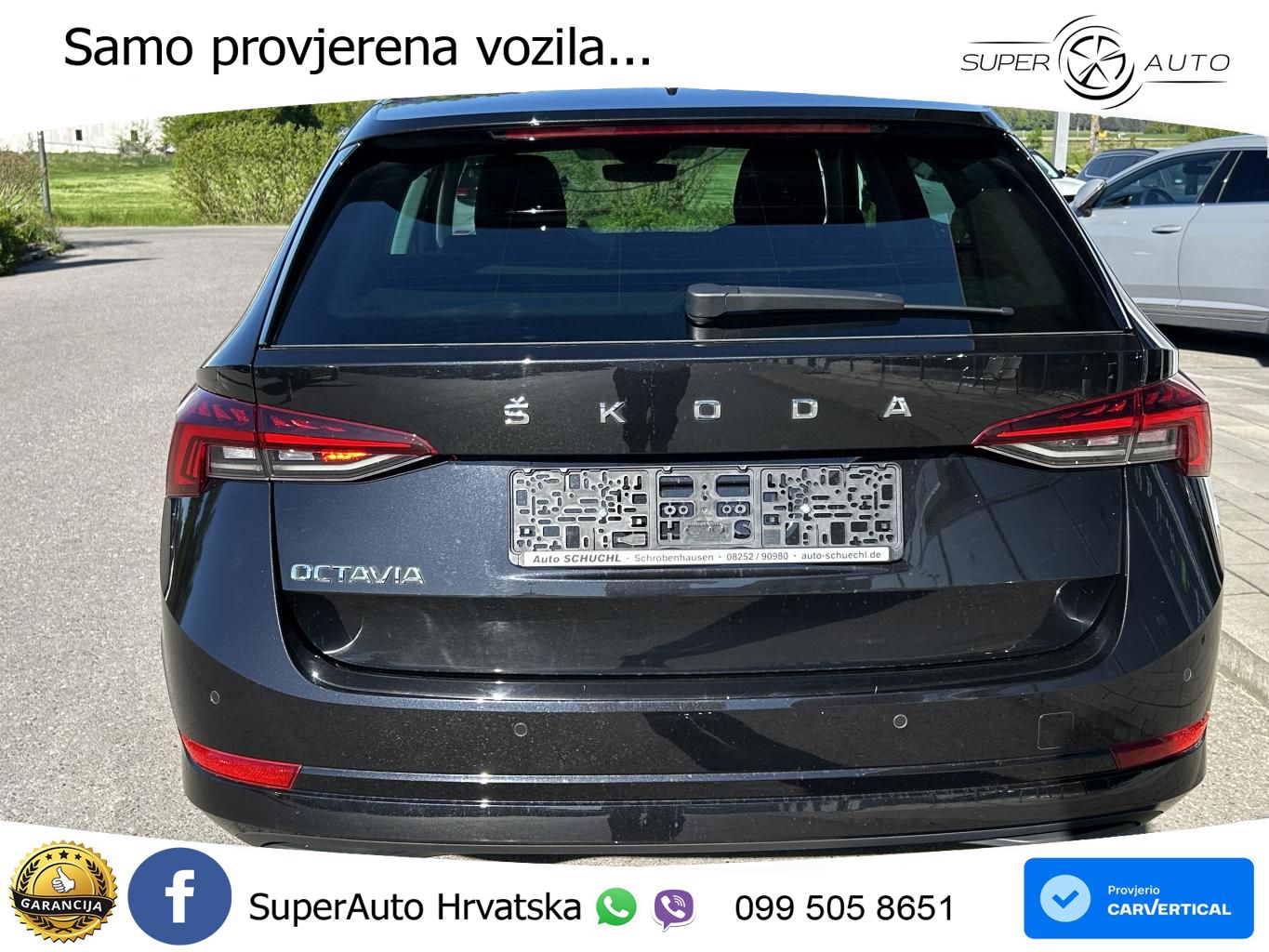 Škoda Octavia Combi 2.0 TDI (150 KS) DSG LED+GR SJED+ACC