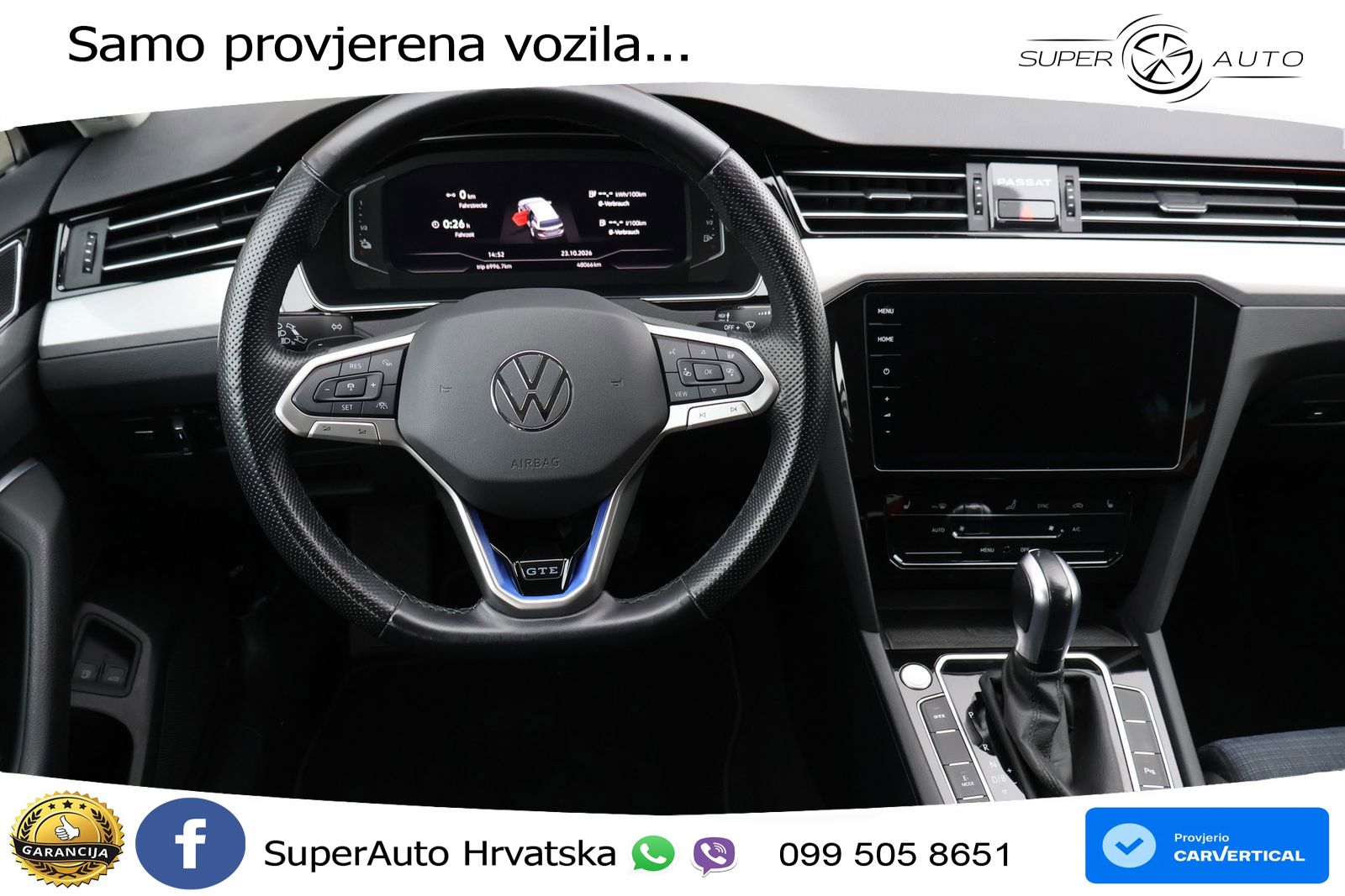Volkswagen Passat Variant GTE 1.4 TSI (218 KS) DSG LED+GR SJED+ACC