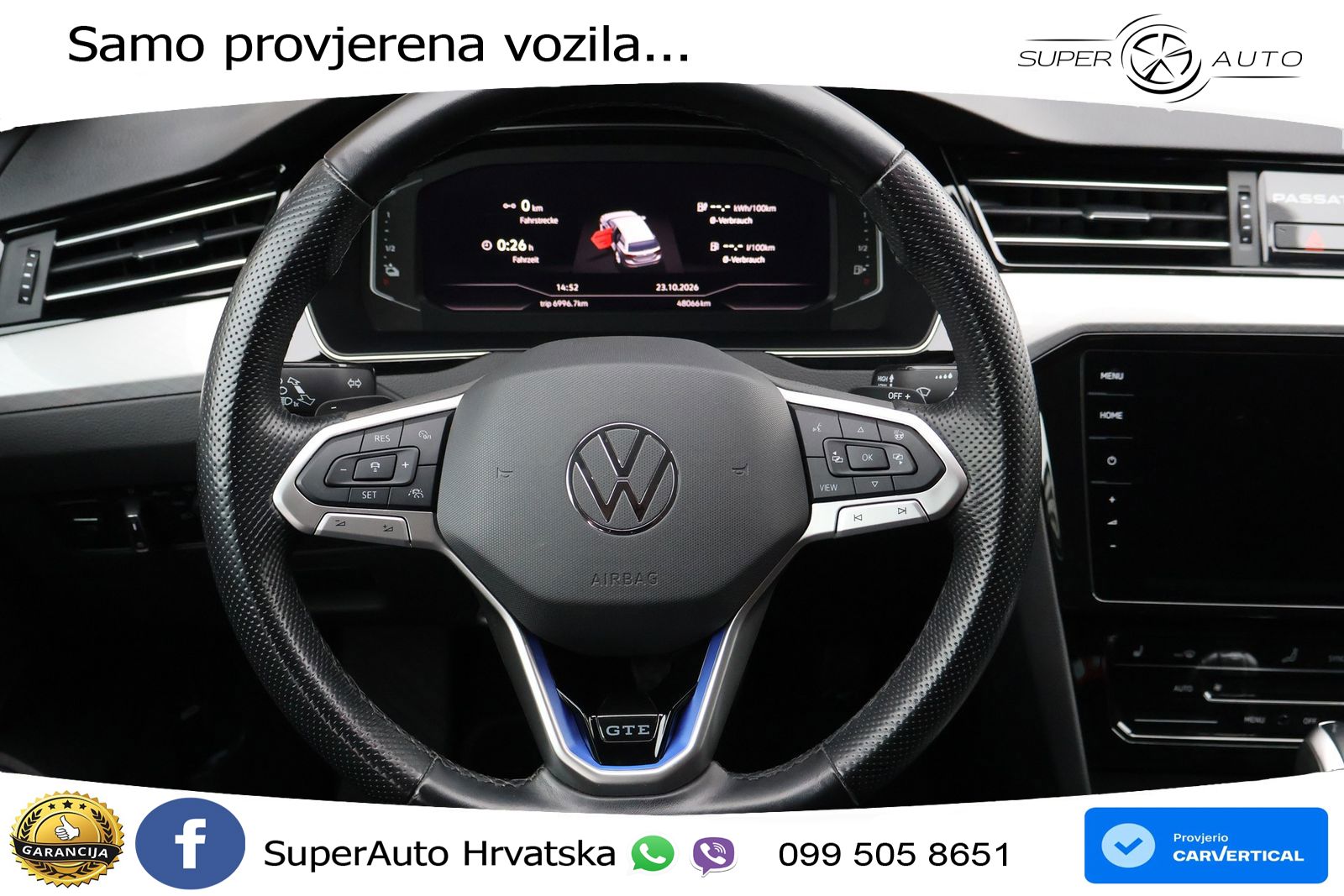 Volkswagen Passat Variant GTE 1.4 TSI (218 KS) DSG LED+GR SJED+ACC