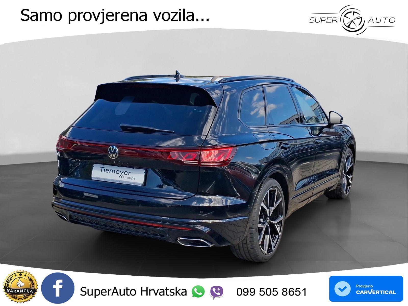 Volkswagen Touareg 3.0 V6 TDI (286 KS) 4MOTION Tiptronic ZRAČNI+ACC+GR SJED+KAM