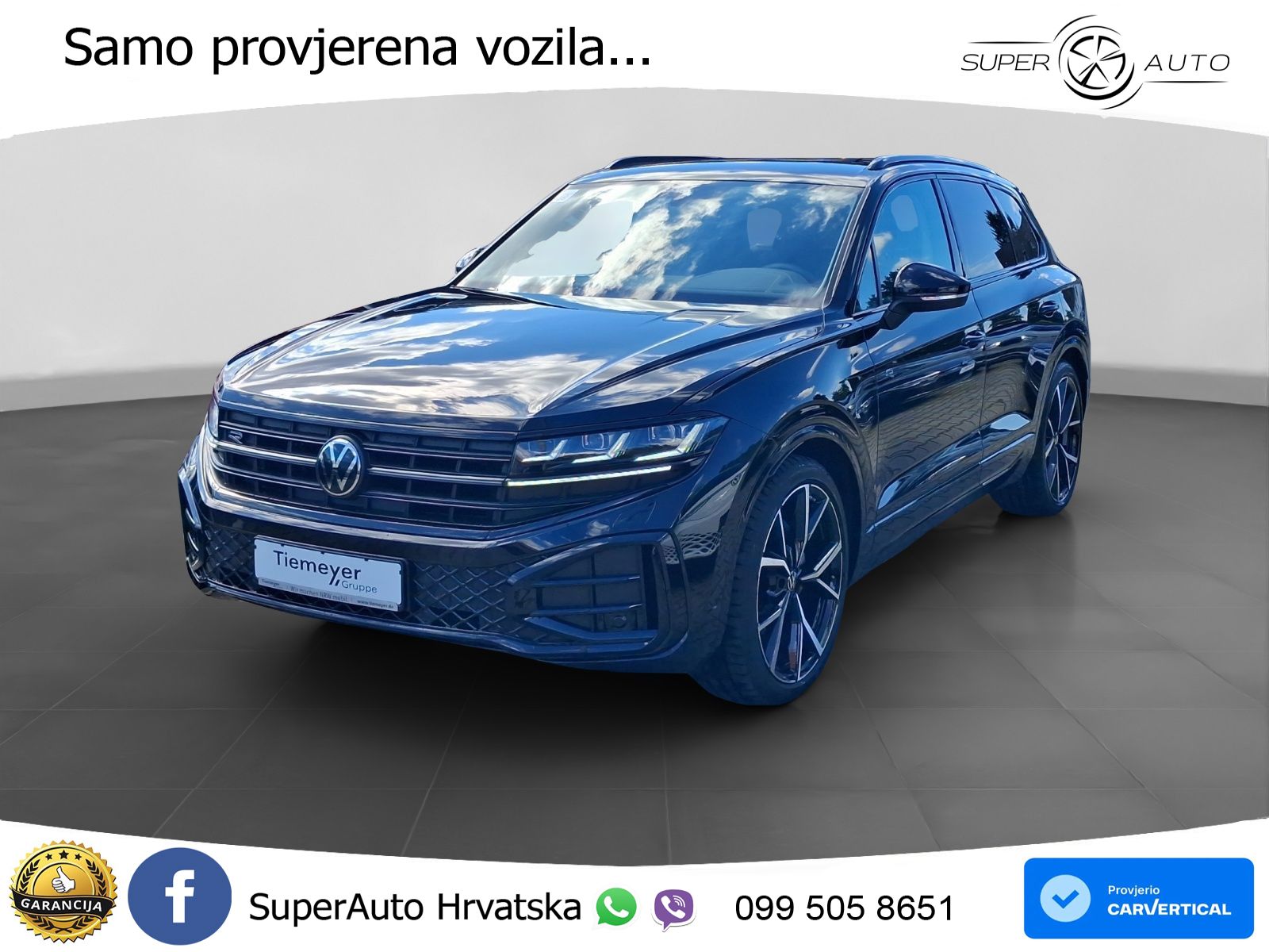 Volkswagen Touareg 3.0 V6 TDI (286 KS) 4MOTION Tiptronic ZRAČNI+ACC+GR SJED+KAM