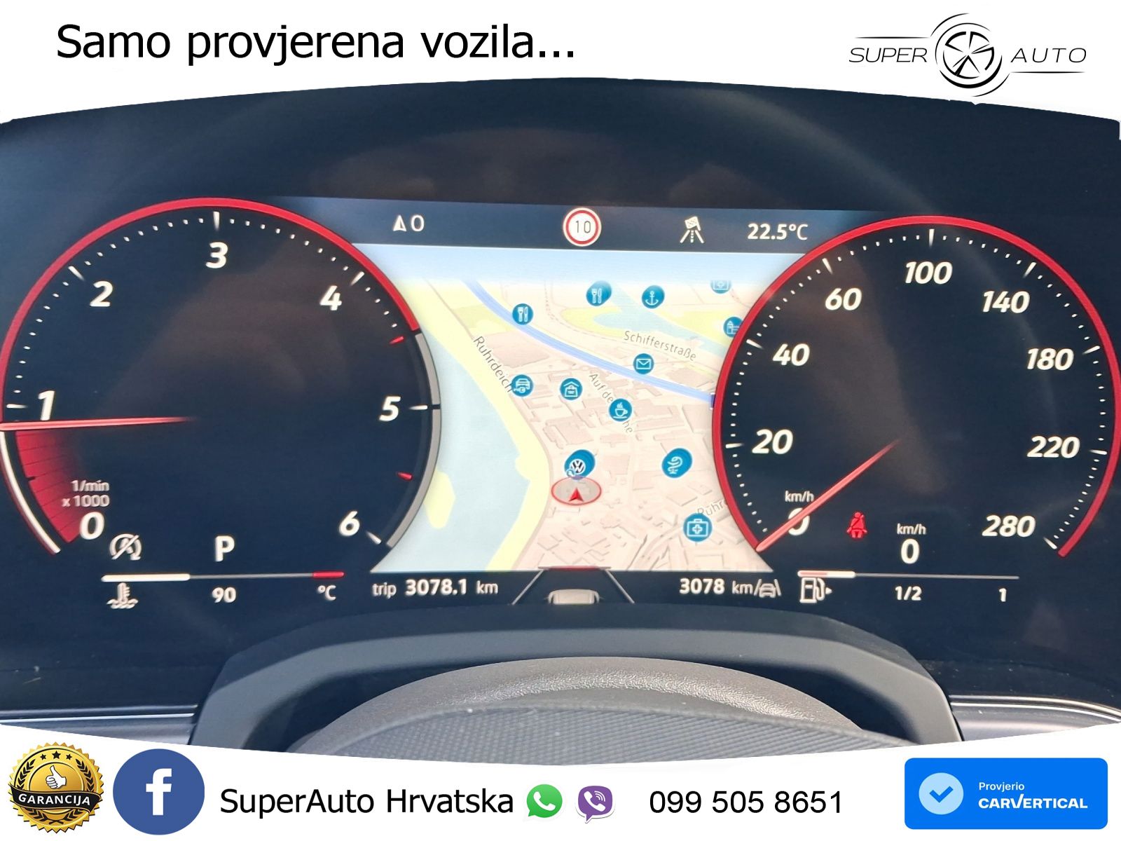 Volkswagen Touareg 3.0 V6 TDI (286 KS) 4MOTION Tiptronic ZRAČNI+ACC+GR SJED+KAM