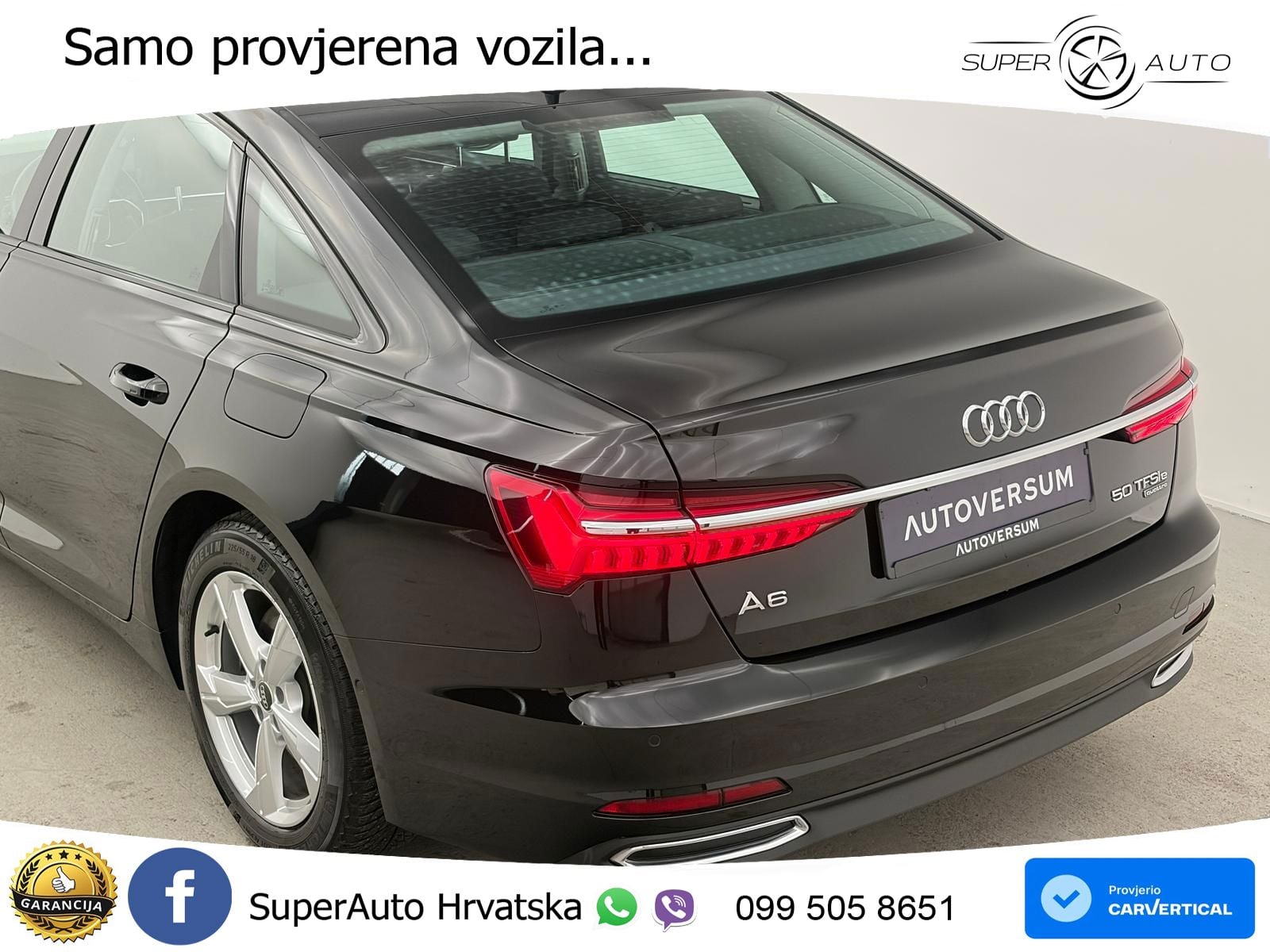 Audi A6 50 TFSIe (299 KS) quattro ultra S tronic MATRIX+GR SJED+KAM