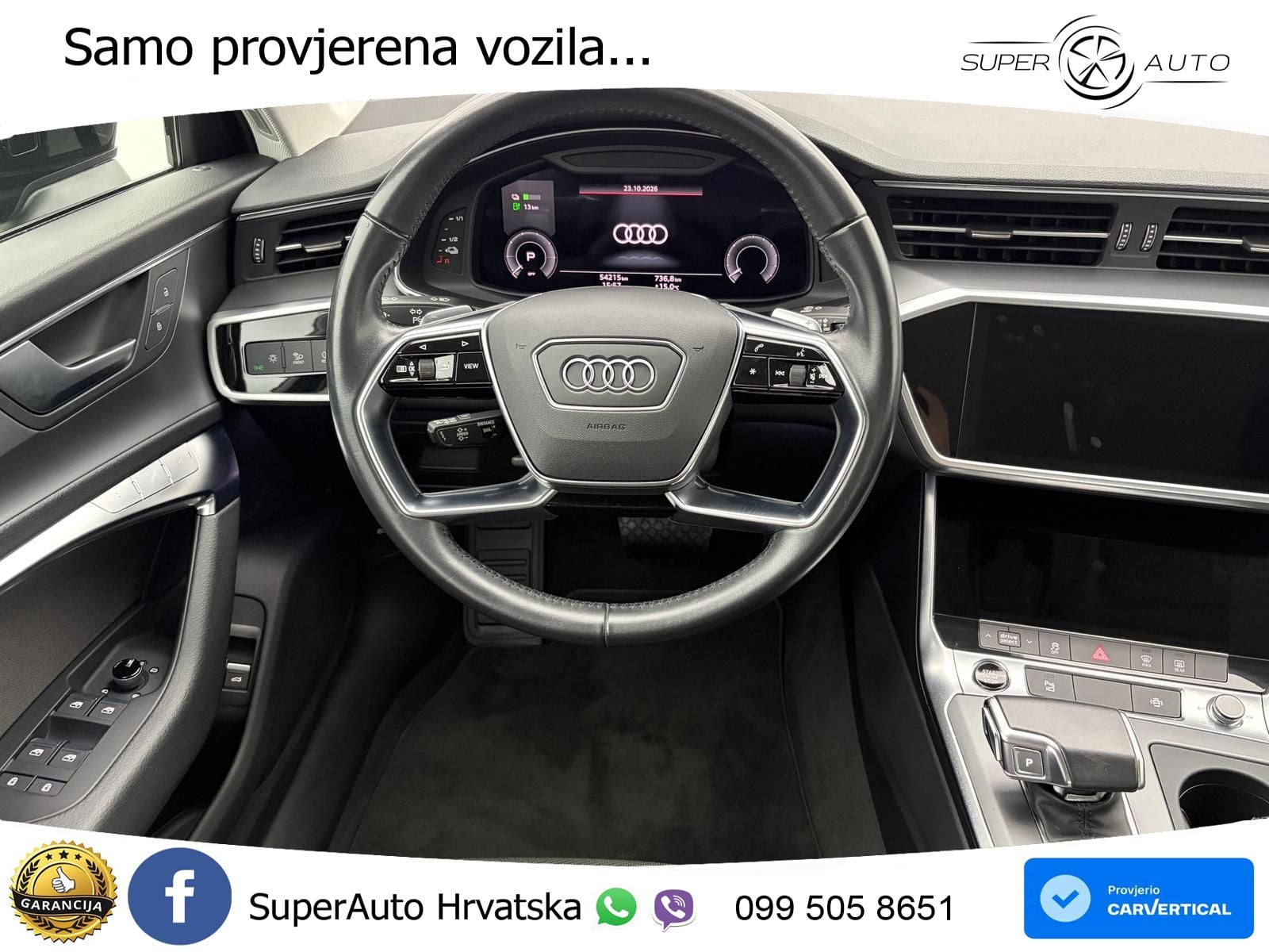 Audi A6 50 TFSIe (299 KS) quattro ultra S tronic MATRIX+GR SJED+KAM