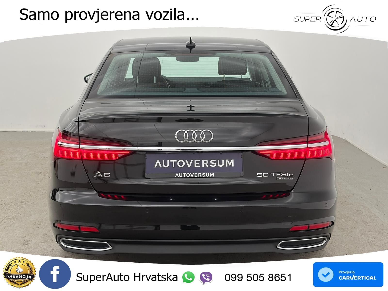 Audi A6 50 TFSIe (299 KS) quattro ultra S tronic MATRIX+GR SJED+KAM