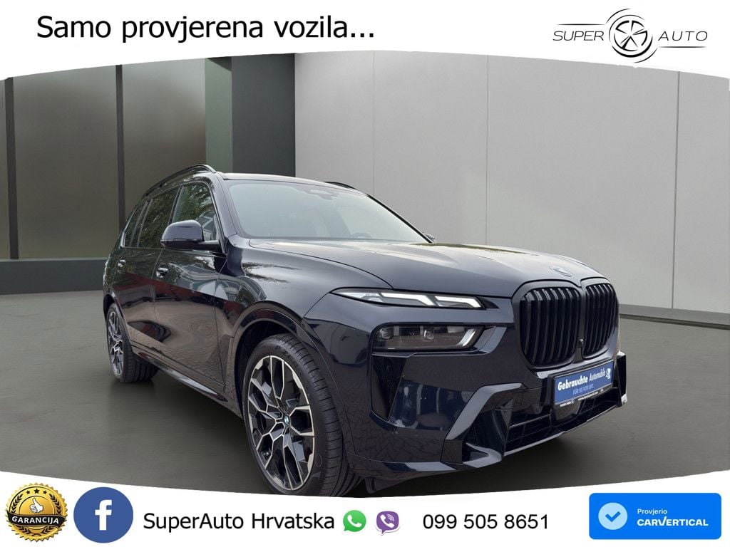 BMW X7 40i (381 KS) xDrive Steptronic ZRAČNI+ACC+GR SJED+KAM+PANO