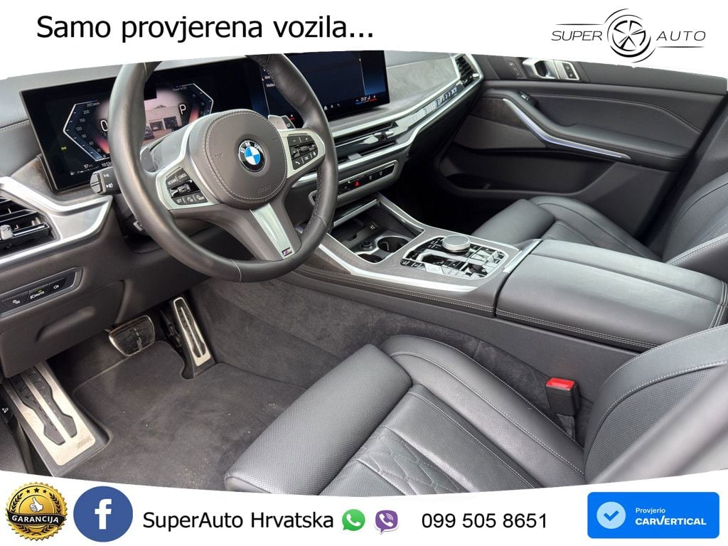 BMW X7 40i (381 KS) xDrive Steptronic ZRAČNI+ACC+GR SJED+KAM+PANO