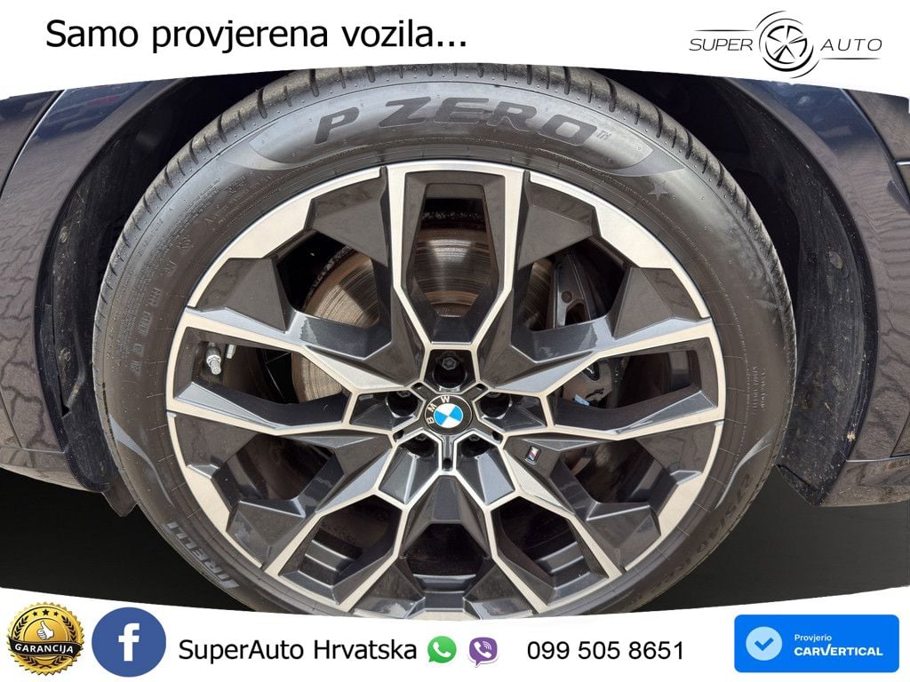 BMW X7 40i (381 KS) xDrive Steptronic ZRAČNI+ACC+GR SJED+KAM+PANO