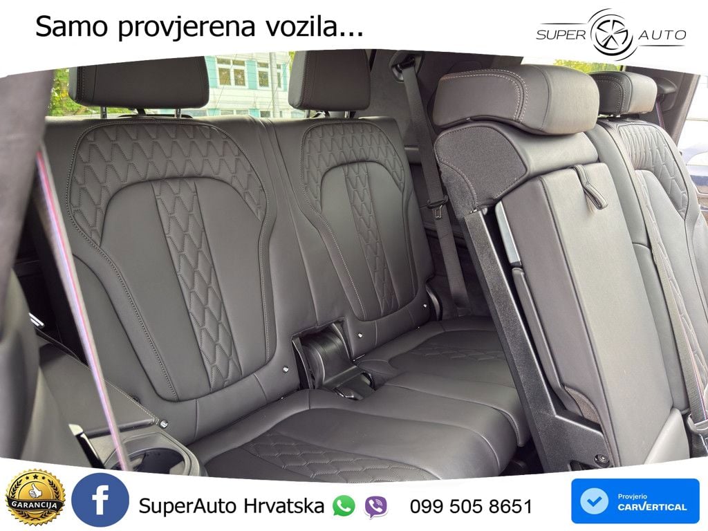 BMW X7 40i (381 KS) xDrive Steptronic ZRAČNI+ACC+GR SJED+KAM+PANO