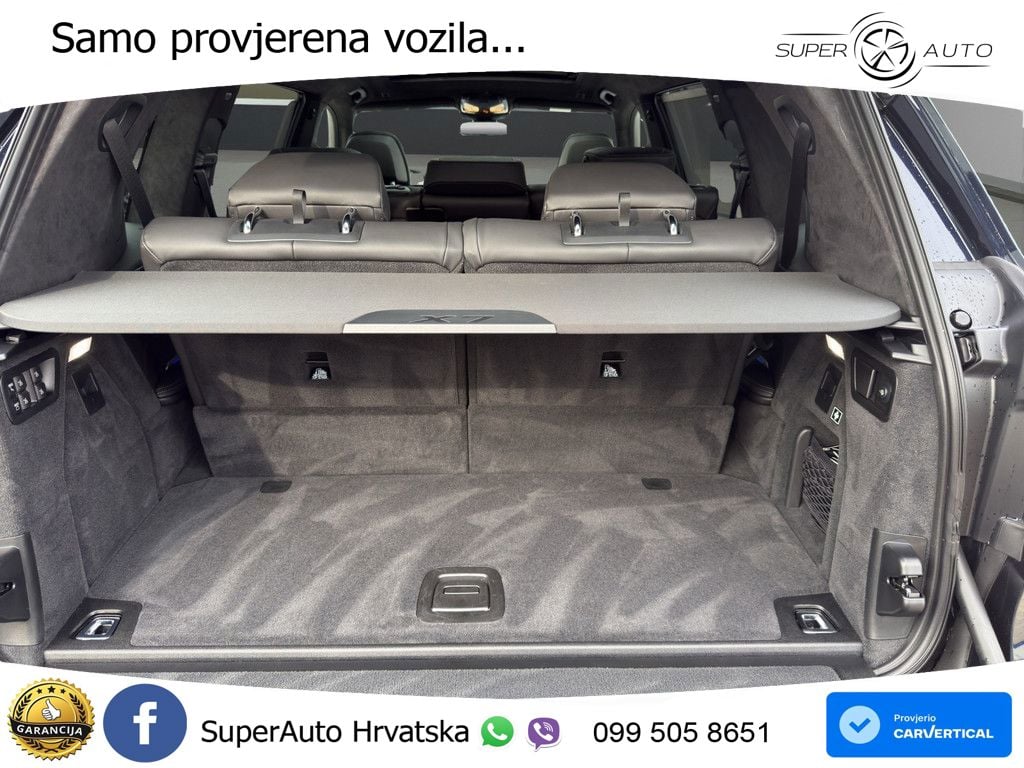 BMW X7 40i (381 KS) xDrive Steptronic ZRAČNI+ACC+GR SJED+KAM+PANO