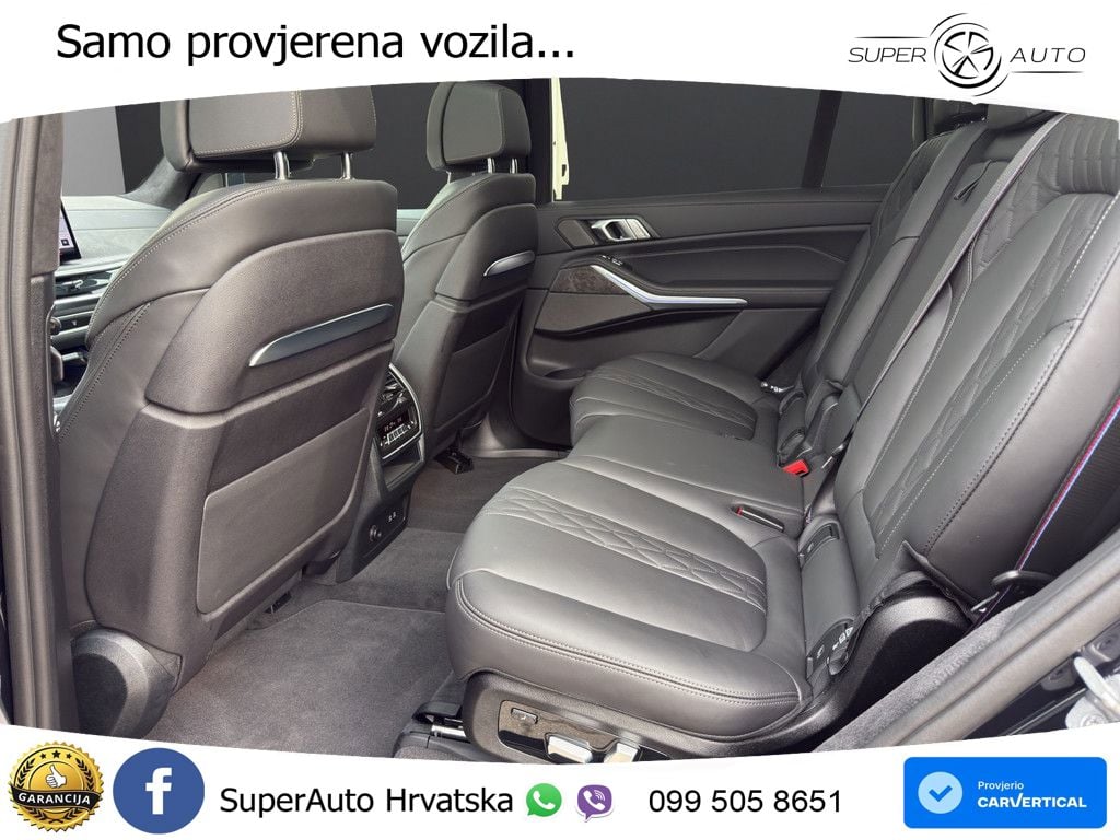 BMW X7 40i (381 KS) xDrive Steptronic ZRAČNI+ACC+GR SJED+KAM+PANO