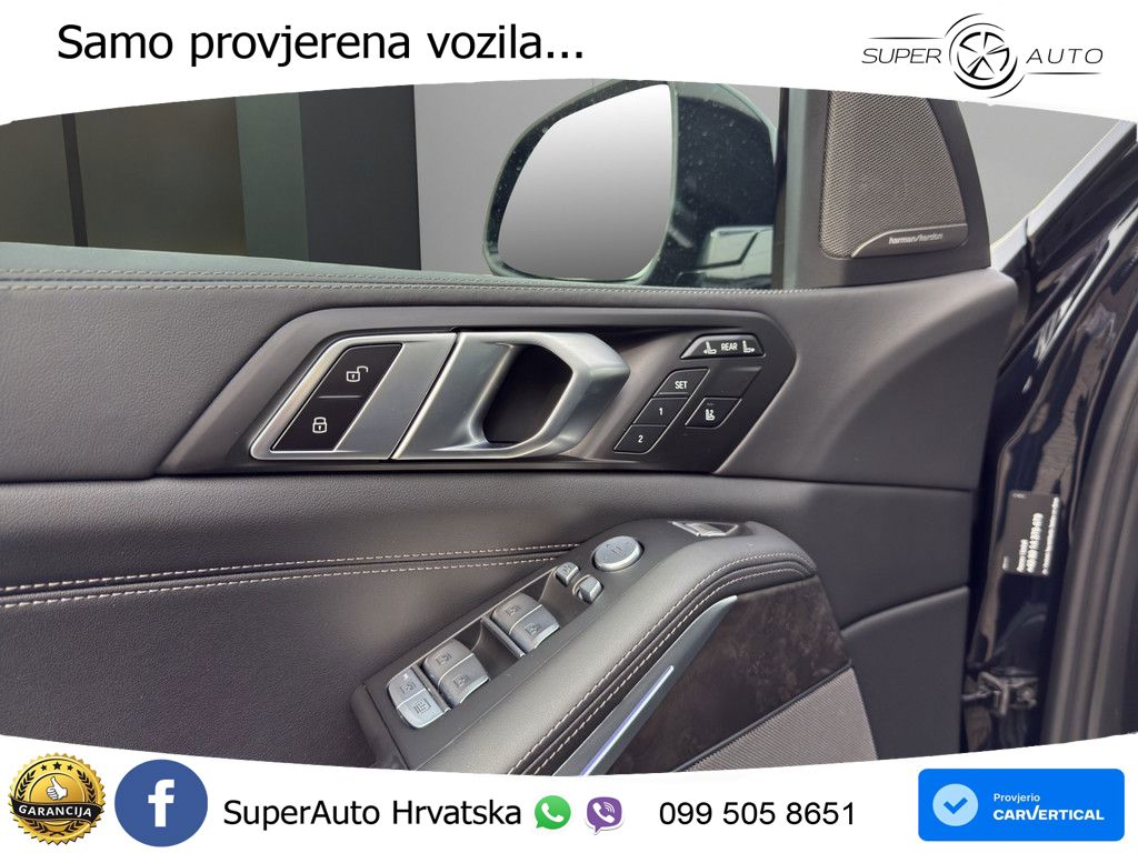 BMW X7 40i (381 KS) xDrive Steptronic ZRAČNI+ACC+GR SJED+KAM+PANO